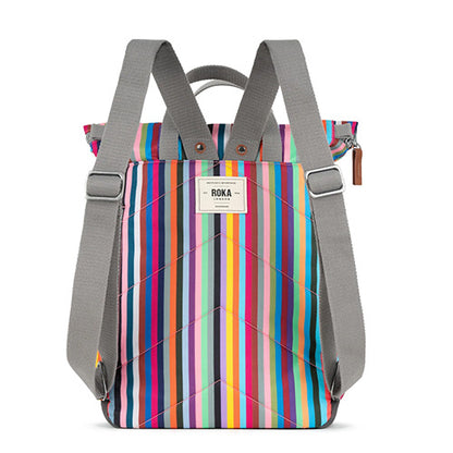 Roka Creative Waste Backpack - Canfield B Medium - Multi Stripe