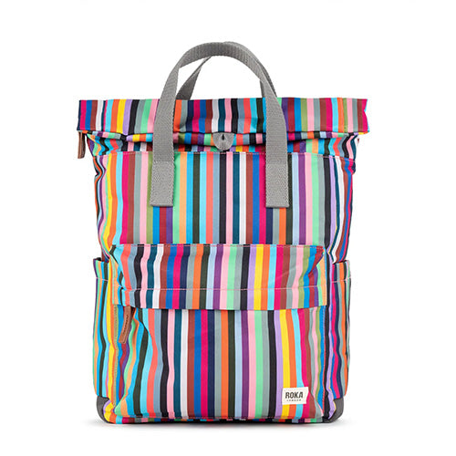 Roka Creative Waste Backpack - Canfield B Medium - Multi Stripe