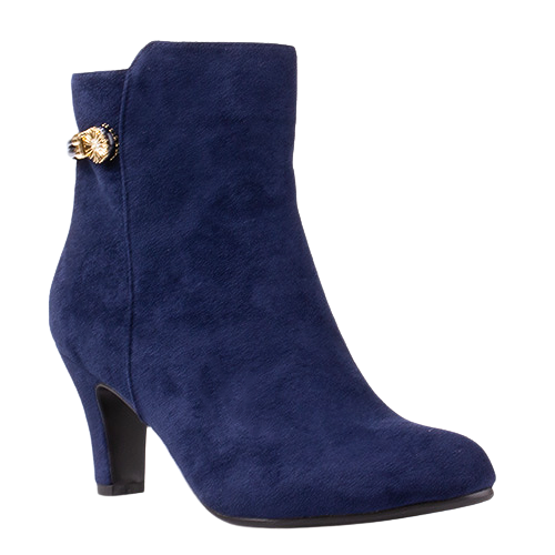 Redz Ladies  Ankle Boots - R1958 - Navy