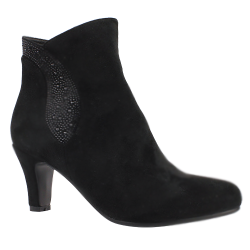 Redz Dressy Ankle Boots - D3466 - Black