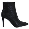Redz Dressy Heeled Ankle Boots - F4025 - Black Diamante