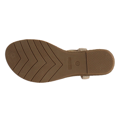 Redz Low Wedge Sandals - 3Z8923-10 - Gold
