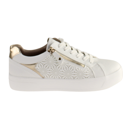 Redz Ladies Trainers - 75LX1-5016 - White