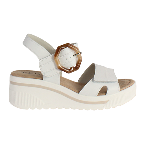 Redz Ladies Wedge Sandals - T42-203 - White