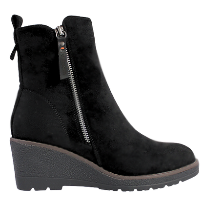 Refresh Wedge Boots - 171009 - Black