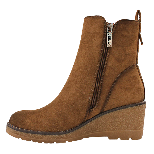 Refresh  Wedge Boots - 171009 - Camel