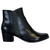Regard Le Ciel Block Heeled  Ankle Boots - Isabel 56 - Black