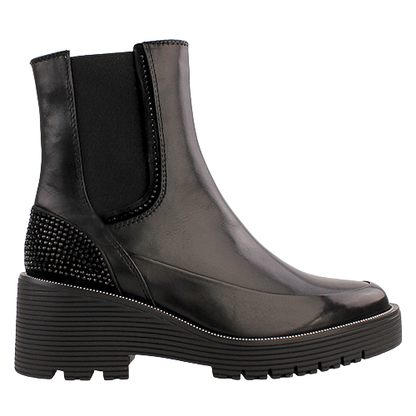 Regarde Le Ciel Ankle Boots -  Sadhy-04 - Black