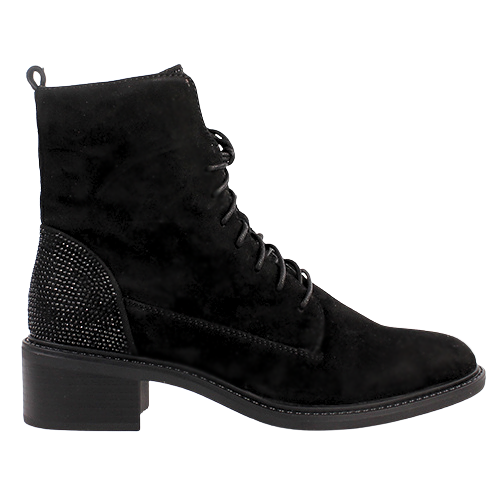 Regarde Le Ciel Suede Boots - Moira-06 - Black