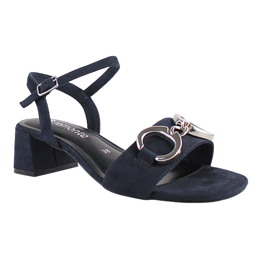 Remonte Ladies Heeled Sandals - D1L50-14 - Navy