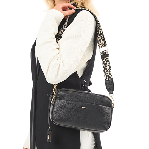 Rieker Ladies Crossbody Handbag -  H1029 - Black
