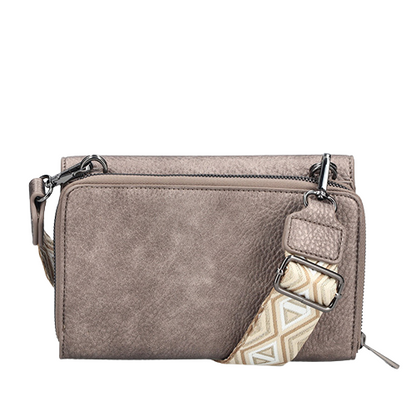 Rieker Crossbody Bag - H1125 - Metallic/Platinum