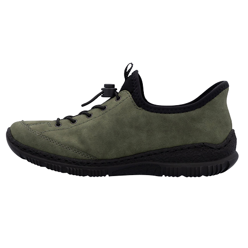 Rieker Ladies Casual Shoes - N3267-54 - Green