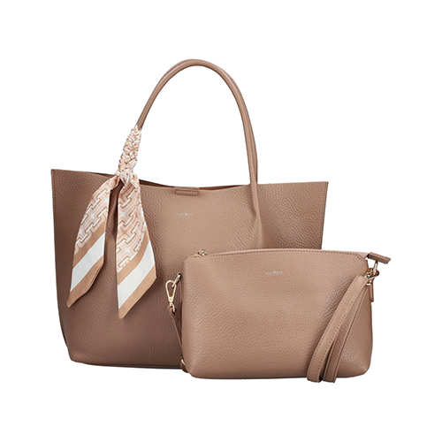 Rieker Ladies Handbag - H1399 - Taupe