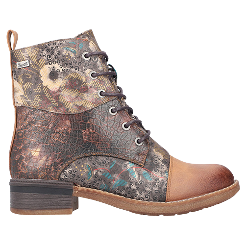 Rieker Ankle Boots - 94611-90 - Tan Multi