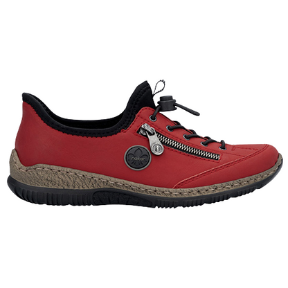 Rieker Ladies Casual Shoes -  N3267 - Red