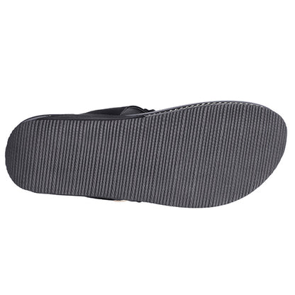 Rieker Ladies Toe Post Sandals - V1466-00 - Black