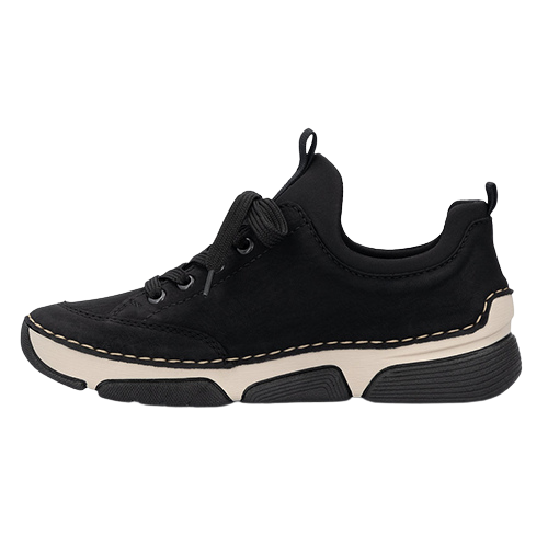Rieker Ladies Trainers - 45973-00 - Black