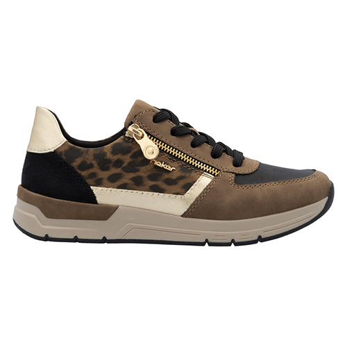 Rieker Ladies Trainers - 58902-24 - Brown