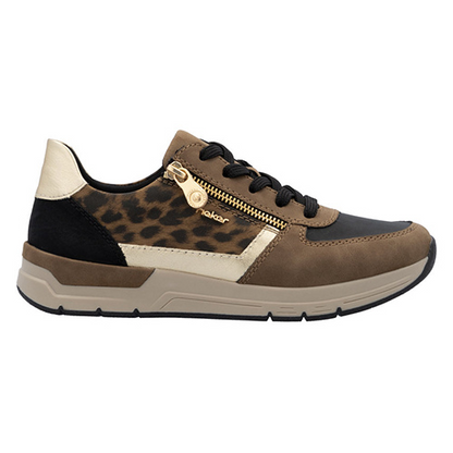 Rieker Ladies Trainers - 58902-24 - Brown