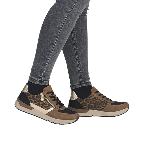 Rieker Ladies Trainers - 58902-24 - Brown