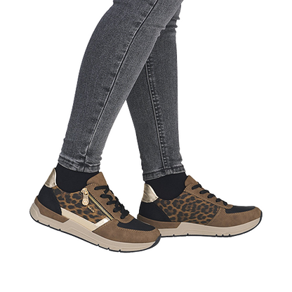 Rieker Ladies Trainers - 58902-24 - Brown
