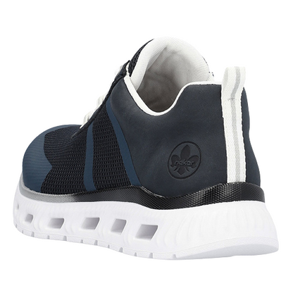 Rieker Ladies Trainers - M6006-14 - Navy