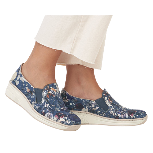 Rieker clearance floral shoes