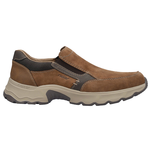 Rieker Mens Slip On Shoes - 11451-24 - Brown