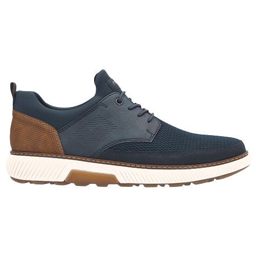 Rieker Mens Trainers - B3354 - Navy