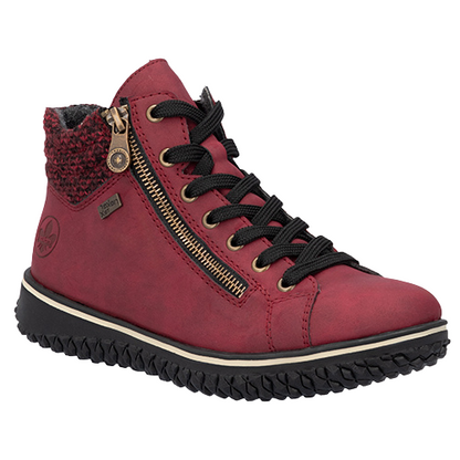 Rieker Ladies  Ankle Boots -  Z4263-35  - Red
