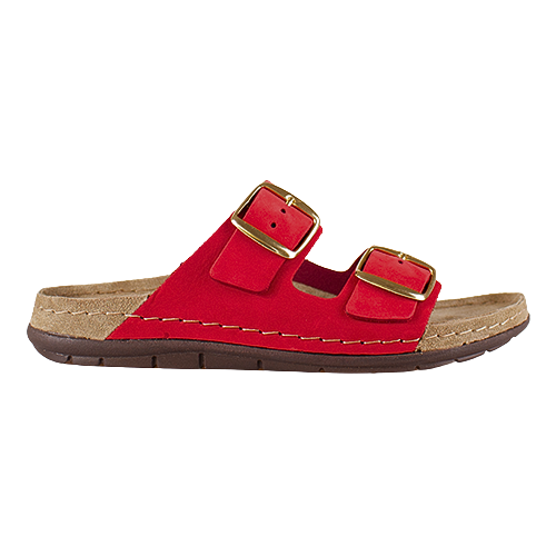 Rohde Ladies Leather Mules - 5865 - Sherry
