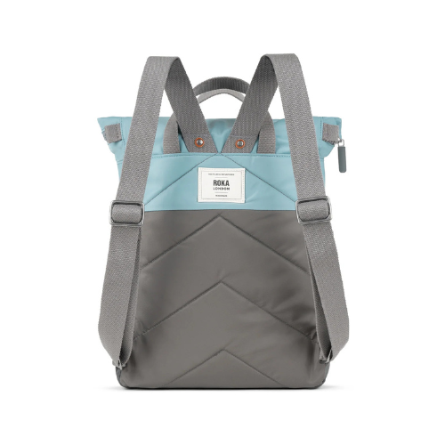 Roka Creative Waste Backpack -Canfield B Medium- Graphite / Spearmint