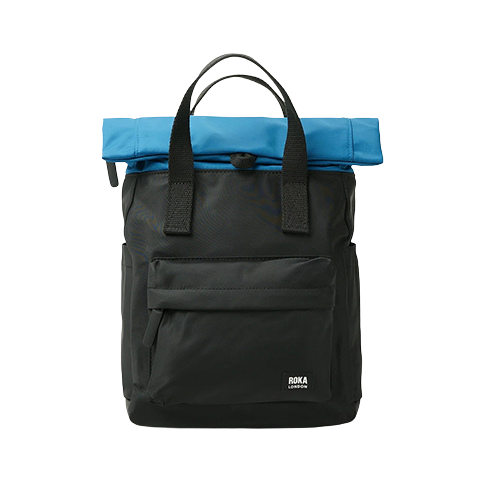 Roka Creative Waste Backpack - Canfield B Small - Black/Seaport