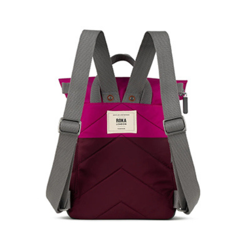 Roka Creative Waste Backpack -Canfield B Small -  Plum/Candy