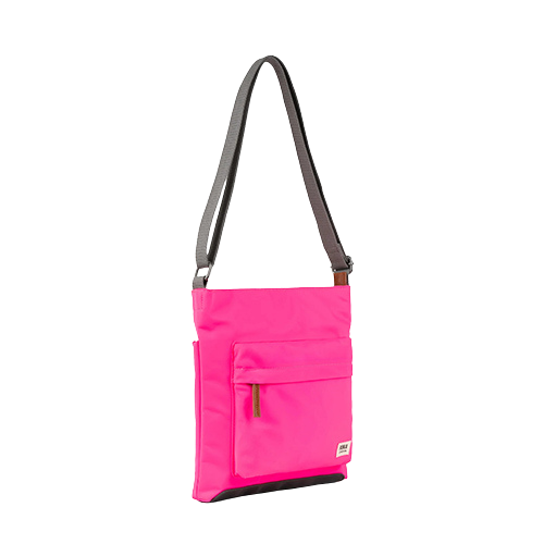 Roka Crossbody Bag -  Kennington B Medium- Neon Pink