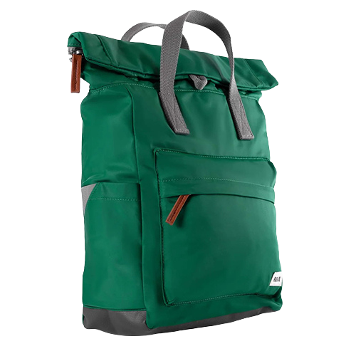 Roka Sustainable Bagpack -  Canfield B Medium- Emerald