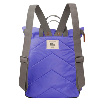 Roka Sustainable Bagpack -  Canfield B Medium- Simple Purple