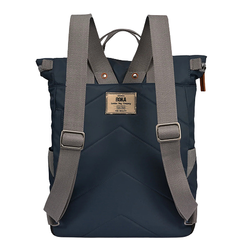 Roka Sustainable Bagpack - Canfield B Medium - Smoke