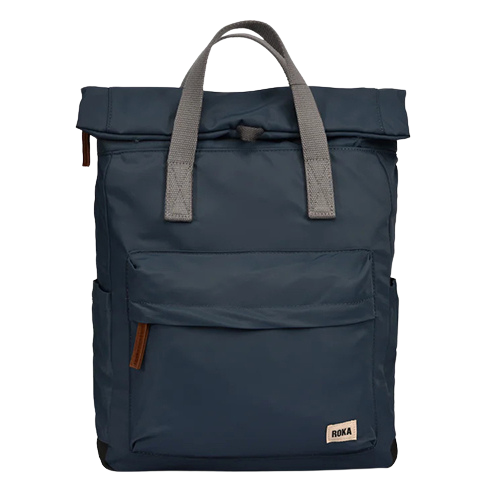 Roka Sustainable Bagpack - Canfield B Medium - Smoke