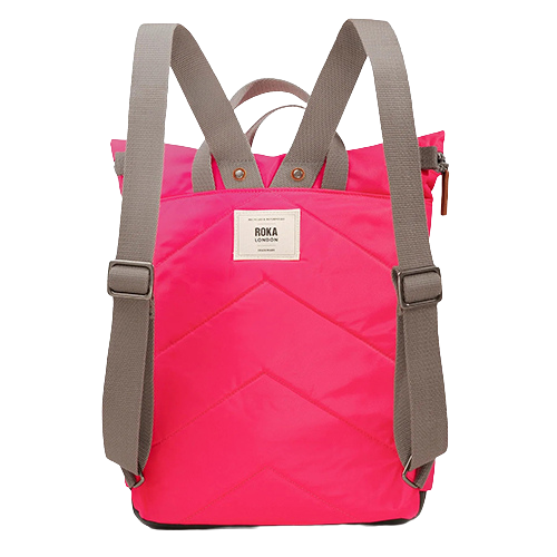 Roka Sustainable Bagpack-Canfield B Medium-Sparkling Cosmo