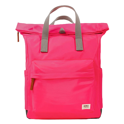 Roka Sustainable Bagpack-Canfield B Medium-Sparkling Cosmo