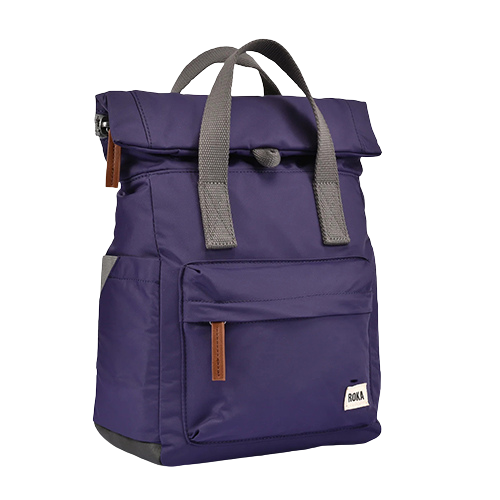 Roka Sustainable Bagpack - Canfield B Small - Mulberry