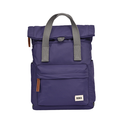 Roka Sustainable Bagpack - Canfield B Small - Mulberry