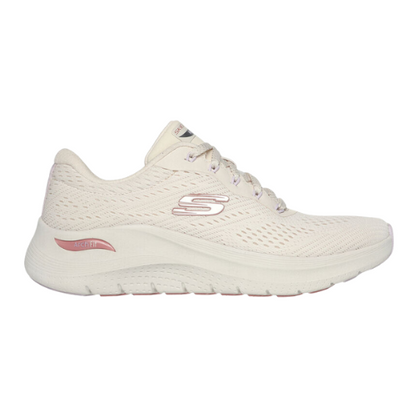 Skechers Ladies Arch Fit Trainers - 150051 - Natural
