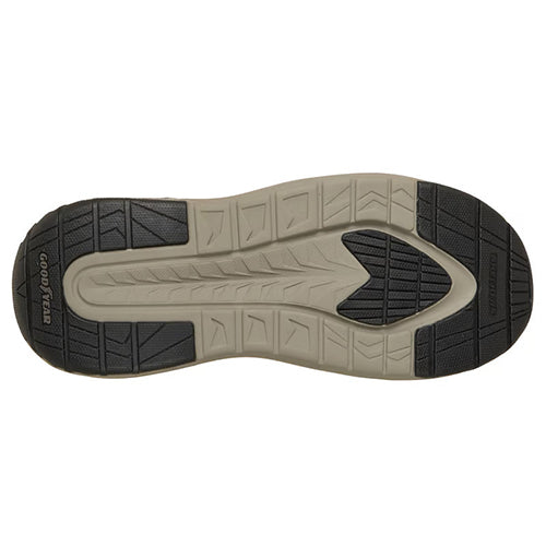 Skechers Mens Leather Arch Fit Slip-In Shoes - 205796 - Brown