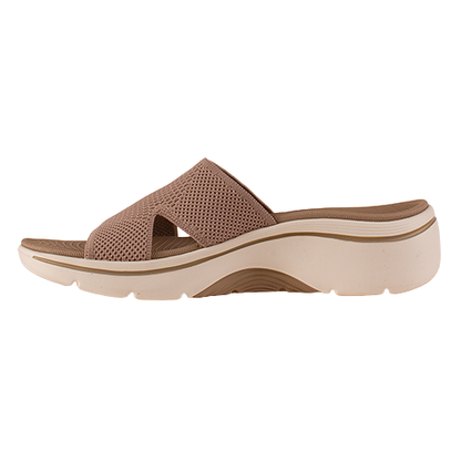 Skechers Arch Fit Go Walk Sandals - 140865 - Tan