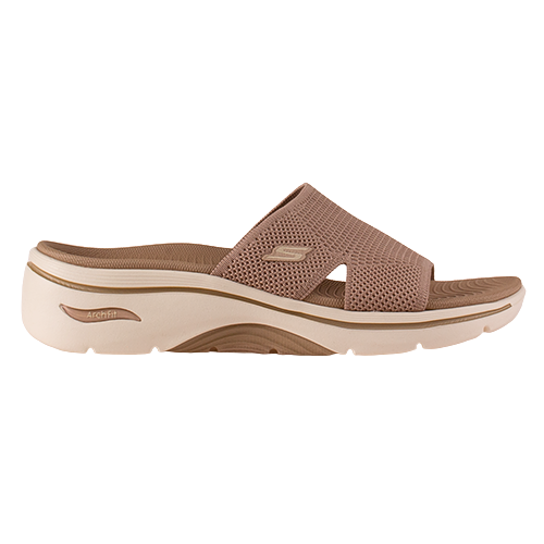 Skechers Arch Fit Go Walk Sandals - 140865 - Tan