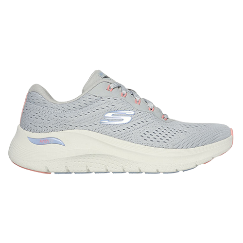 Skechers Ladies Arch Fit Trainers - 150051 - Grey