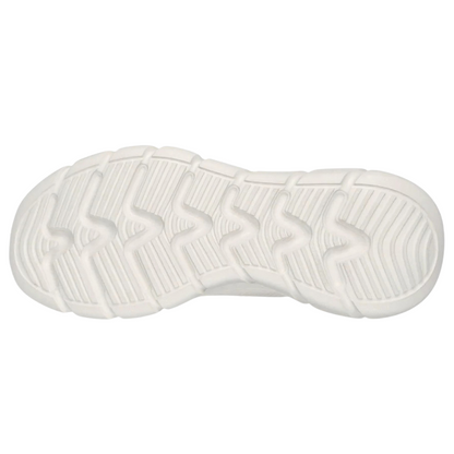 Skechers Ladies Bobs Sport Trainers - 117385 - Off White